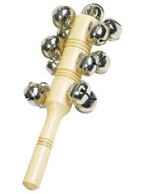 NWT Goki Wooden Toy Bell Stick